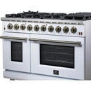  Forno Massimo 48-inch Freestanding Gas Range FFSGS6239-48WHT IMAGE 9