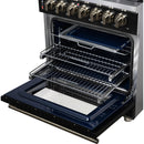  Forno 30-inch Freestanding Dual-Fuel Range with True Convection Technology FFSGS6125-30BLK IMAGE 10