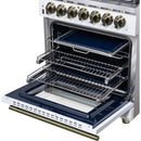  Forno 30-inch Freestanding Dual-Fuel Range with True Convection Technology FFSGS6125-30WHT IMAGE 15