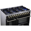  Forno Massimo 48-inch Freestanding Dual Fuel Range FFSGS6125-48BLK IMAGE 11