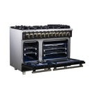  Forno Massimo 48-inch Freestanding Dual Fuel Range FFSGS6125-48BLK IMAGE 4
