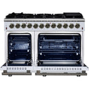  Forno Massimo 48-inch Freestanding Dual Fuel Range FFSGS6125-48WHT IMAGE 2