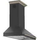  Forno 60-inch Aria Wall-Mounted Range Hood FRHWM5095-60BLK IMAGE 2