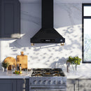 Forno 30-inch Venezia Wall-Mounted Range Hood with Touch Controls and Baffle Filters FRHWM5503-30BLK IMAGE 11