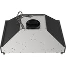  Forno 30-inch Venezia Wall-Mounted Range Hood with Touch Controls and Baffle Filters FRHWM5503-30BLK IMAGE 6