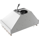  Forno 30-inch Venezia Wall-Mounted Range Hood with Touch Controls and Baffle Filters FRHWM5503-30WHT IMAGE 5