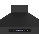  Forno 36-inch Venezia Wall-Mounted Range Hood with Touch Controls and Baffle Filters FRHWM5503-36BLK IMAGE 4