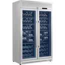  Forno 102-Bottle, 48-inch Dual Zones Wine Cellar with Green Acrylic Holders and Black Shelves FWCDR6610-48S IMAGE 4