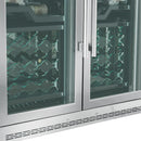  Forno 102-Bottle, 48-inch Dual Zones Wine Cellar with Green Acrylic Holders and Black Shelves FWCDR6610-48S IMAGE 7