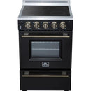  Forno 24-inch Freestanding Electric Range with Convection Technology FFSEL6099-24BLK IMAGE 3
