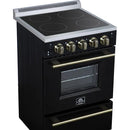  Forno 24-inch Freestanding Electric Range with Convection Technology FFSEL6099-24BLK IMAGE 4