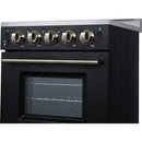  Forno 24-inch Freestanding Electric Range with Convection Technology FFSEL6099-24BLK IMAGE 6