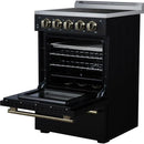  Forno 24-inch Freestanding Electric Range with Convection Technology FFSEL6099-24BLK IMAGE 8