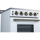  Forno 24-inch Freestanding Electric Range with Convection Technology FFSEL6099-24WHT IMAGE 10