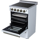  Forno 24-inch Freestanding Electric Range with Convection Technology FFSEL6099-24WHT IMAGE 13