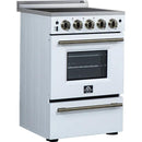  Forno 24-inch Freestanding Electric Range with Convection Technology FFSEL6099-24WHT IMAGE 5