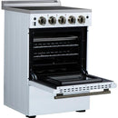  Forno 24-inch Freestanding Electric Range with Convection Technology FFSEL6099-24WHT IMAGE 6