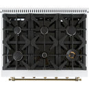  Forno 36-inch Freestanding Gas Range with 6 Burners FFSGS6219-36WHT IMAGE 7