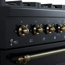  Forno 36-inch Freestanding Gas Range with 6 Burners FFSGS6219-36BLK IMAGE 4