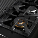  Forno 48-inch Freestanding Gas Range with 8 Burners and Griddle FFSGS6219-48BLK IMAGE 6