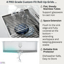  Forno 33" Drop-In/Undermount 3-Level Workstation Sink with Waterfall Faucet and Glass Rinser E-XP30 IMAGE 8