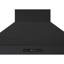 Forno 48-inch Venezia Wall-Mounted Range Hood with Touch Controls and Baffle Filters FRHWM5503-48BLK IMAGE 5
