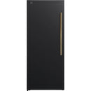  Forno 28-inch, 13.6 cu. ft. Freestanding Convertible Refrigerator/Freezer with Multi Air Flow FFFFD1722-28BLK-LS IMAGE 1