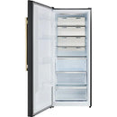  Forno 28-inch, 13.6 cu. ft. Freestanding Convertible Refrigerator/Freezer with Multi Air Flow FFFFD1722-28BLK-LS IMAGE 2