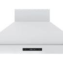  Forno 48-inch Venezia Wall-Mounted Range Hood with Touch Controls and Baffle Filters FRHWM5503-48WHT IMAGE 5