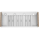  Forno 48-inch Venezia Wall-Mounted Range Hood with Touch Controls and Baffle Filters FRHWM5503-48WHT IMAGE 9