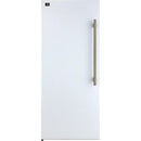  Forno 28-inch, 13.6 cu. ft. Freestanding Convertible Refrigerator/Freezer with Multi Air Flow FFFFD1722-28WHT-LS IMAGE 1