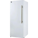  Forno 28-inch, 13.6 cu. ft. Freestanding Convertible Refrigerator/Freezer with Multi Air Flow FFFFD1722-28WHT-LS IMAGE 5
