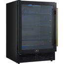  Forno 24-inch, 188 Can Capacity, Beverage Cooler with LED Lighting, Triple Glass Door FWCDR6665-24BLK IMAGE 9