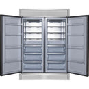  Forno 60-inch, 27.2 cu. ft. Built-in Convertible Refrigerator/Freezer with Trim Kit FFFFD1722-60SG IMAGE 2