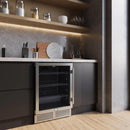  Forno 24-inch, 188 Can Capacity, Beverage Cooler with LED Lighting, Triple Glass Door FWCDR6665-24S IMAGE 11