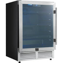  Forno 24-inch, 188 Can Capacity, Beverage Cooler with LED Lighting, Triple Glass Door FWCDR6665-24S IMAGE 9