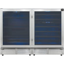  Forno 48-inch, 9.6 cu. ft. Side-by-Side Wine and Beverage Cooler FWCDR6699-48S IMAGE 1