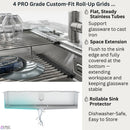  Forno 45" Drop-In/Undermount 3-Level Workstation Sink with Two Faucets and Glass Rinser J-WP30 IMAGE 10