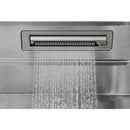  Forno 45" Drop-In/Undermount 3-Level Workstation Sink with Two Faucets and Glass Rinser J-WP30 IMAGE 2