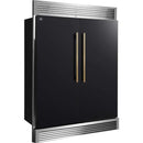 Forno 60-inch, 27.2 cu. ft. Built-in Convertible Refrigerator/Freezer with Trim Kit FFFFD1722-60SG-BLK IMAGE 2