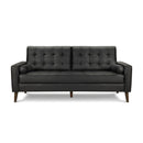  Monarch Stationary Leather Look Sofa 8J13A95 IMAGE 2