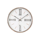  Monarch I 9094 14"Dia Wall Clock - White With Gold Frame IMAGE 2