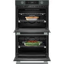  KitchenAid 30-inch Smart Electric Double Wall Oven with Intelligent Cooking Camera KOED930SBE IMAGE 3
