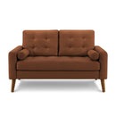  Monarch 8J12L44 Loveseat  - Rust IMAGE 1