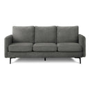  Monarch 8K13C18 Sofa  - Grey/Black IMAGE 1