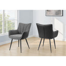  Monarch I 1167 Dining Chair  - Dark Grey/Black IMAGE 2
