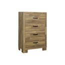  Monarch I 5279 4-Drawer Chest - Oak IMAGE 1