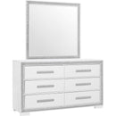  IFDC Dressers 6 Drawers Andros Dresser & Mirror IMAGE 1