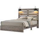  IFDC Charlotte Full Platform Bed Charlotte 54" Full Platform Bed IMAGE 1