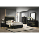  IFDC Chloe Queen Upholstered Platform Bed Chloe Queen Bed IMAGE 2